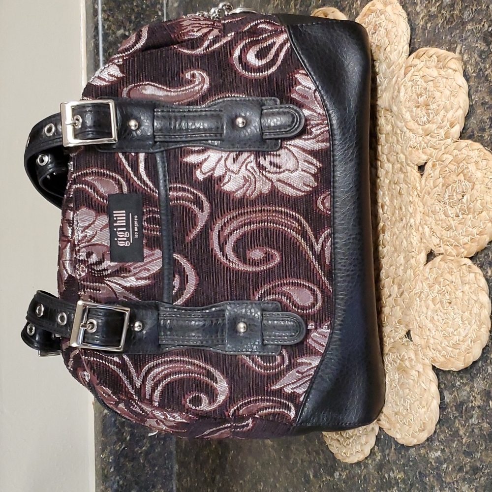 Gigi Hill Purple Handbag